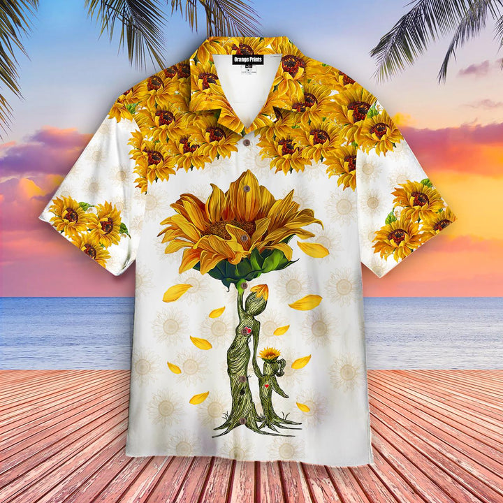 Gift For Mom Sunflower Mom Hawaiian Shirt | For Men & Women | HW2366-BehighStyle