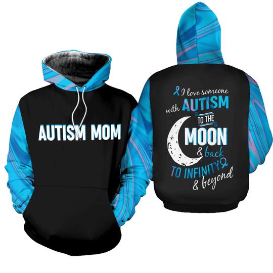 Gift For Mother Autism Mom I Love Someone With Autism 3D All Over Print | For Men & Women | Adult | HO7733-BehighStyle