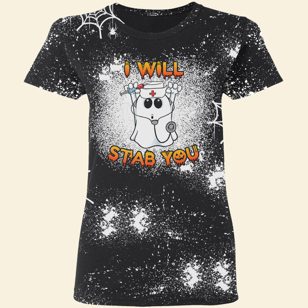 Gifts For Nurse I Will Stab You Boo 3D All Over Print | HP2854