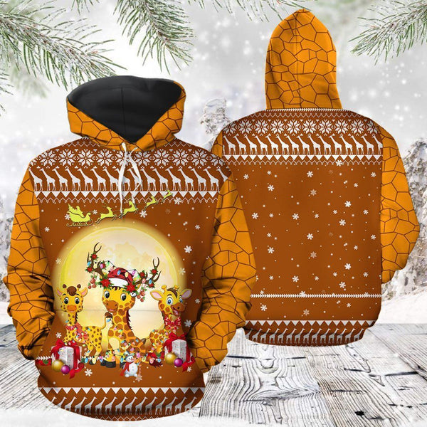 Giraffe Christmas 3D All Over Print | Adult | HP2346