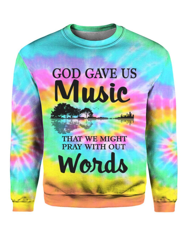 God Gave Us Music 3D All Over Print | For Men & Women | Adult | HP1668-BehighStyle