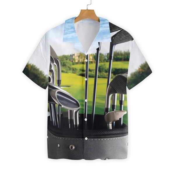 Golf Bag Sunshine Hawaiian Shirt | For Men & Women | HW2681-BehighStyle