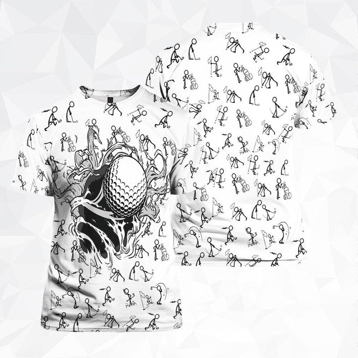 Golf Hole Breakthrough 3D All Over Print | For Men & Women | Adult | HP1455-BehighStyle