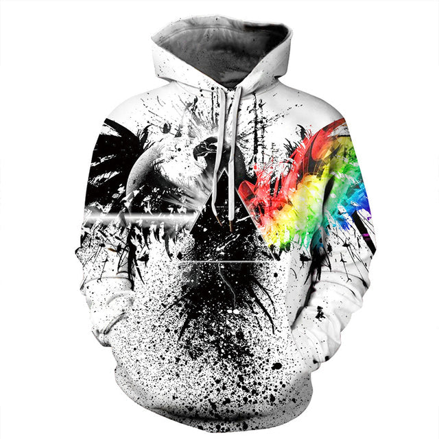 Graffiti Eagle 3D All Over Print | For Men & Women | HP385-BehighStyle