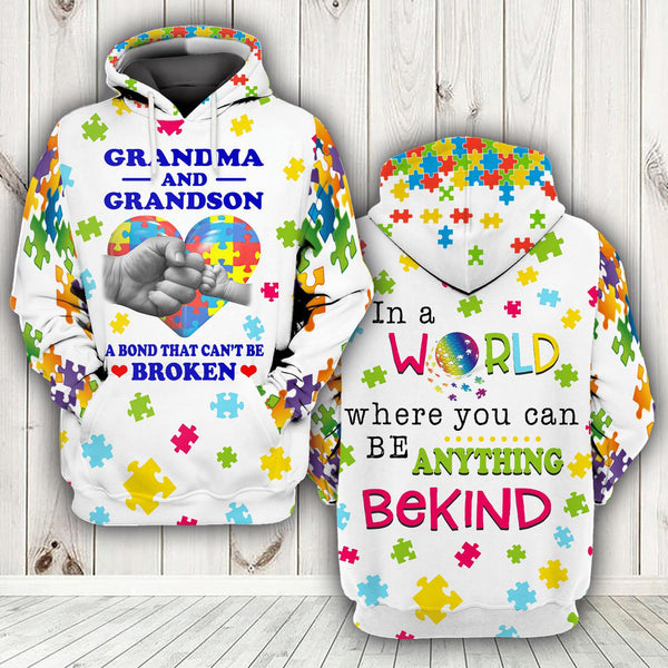 Grandma And Grandson Colorful 3D All Over Print | For Men & Women | Adult | HP1197-BehighStyle
