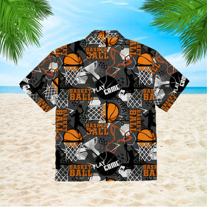 Gray Baseketball Champion Hawaiian Shirt | For Men & Women | HW422-BehighStyle