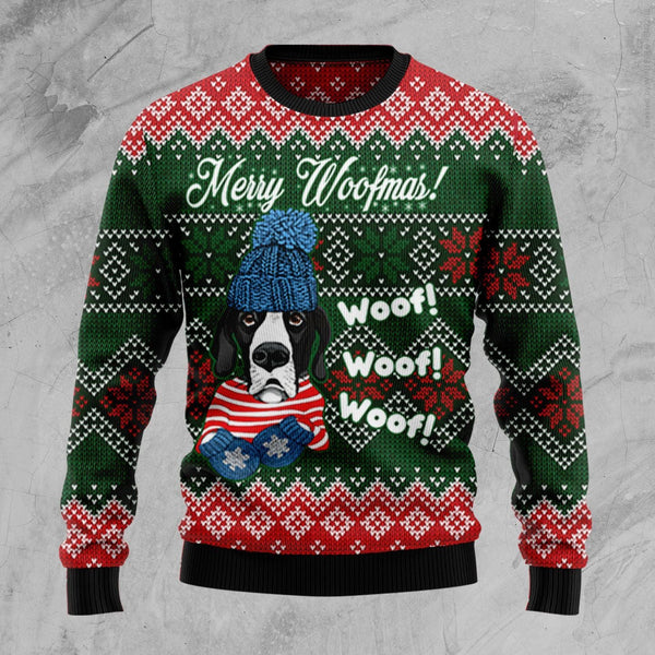 Great Dane Woofmas Ugly Christmas Sweater | Adult | US1869