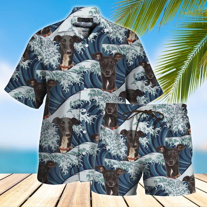 Greyhound Hawaiian Shirt Set | For Men & Women | HS156-BehighStyle