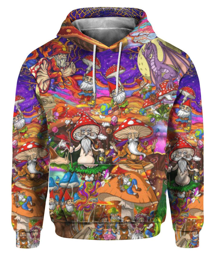 Grome Mushroom Hippie Life 3D All Over Print | For Men & Women | Adult | HP1667-BehighStyle