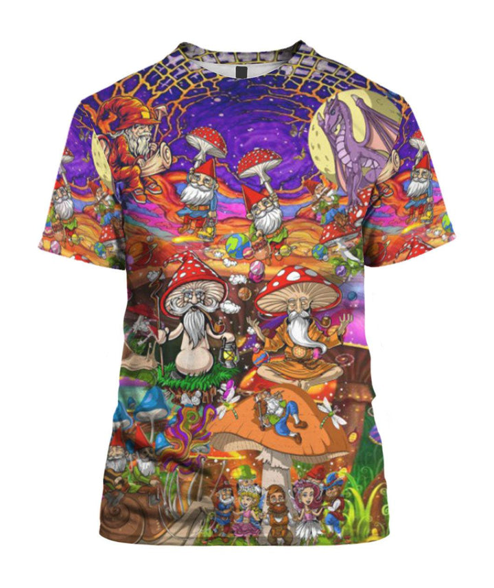 Grome Mushroom Hippie Life 3D All Over Print | For Men & Women | Adult | HP1667-BehighStyle