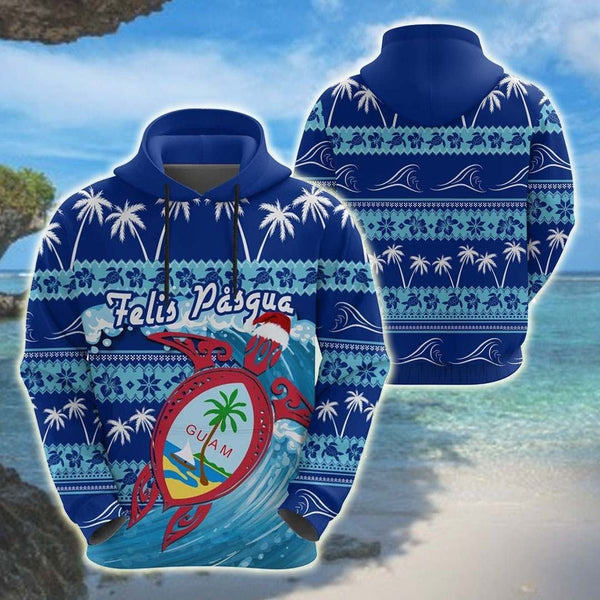 Guam Christmas Go To The Beach 3D All Over Print | For Men & Women | Adult | HP1997-BehighStyle