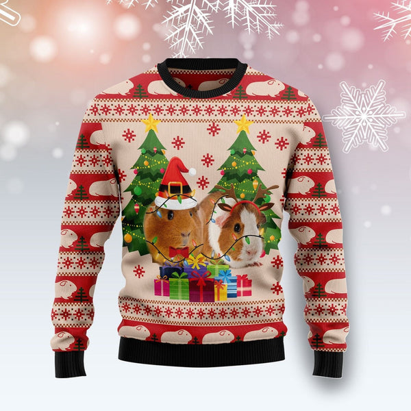 Guinea Pig Love Xmas Ugly Christmas Sweater | For Men & Women | Adult | US1037-BehighStyle