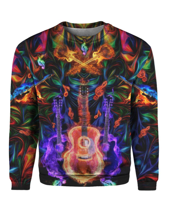 Guitar Colourful 3D All Over Print | For Men & Women | Adult | HP1664-BehighStyle