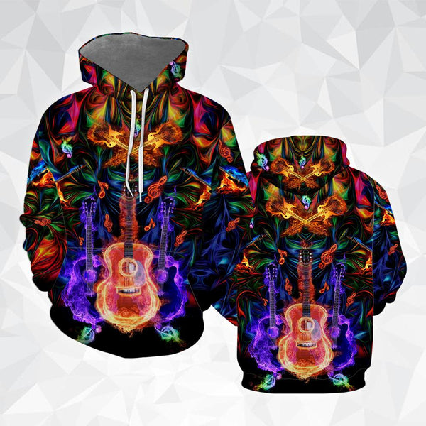 Guitar Colourful 3D All Over Print | For Men & Women | Adult | HP1664-BehighStyle