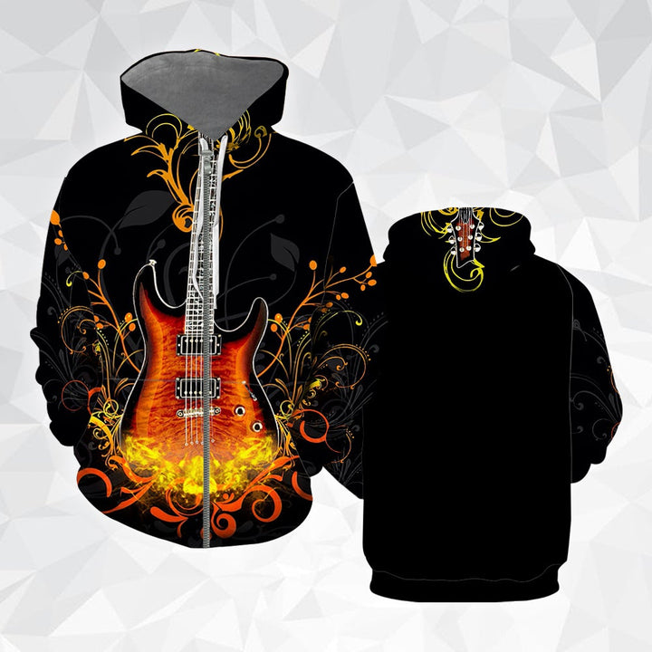 Guitar Colourful 3D All Over Print | For Men & Women | Adult | HP1666-BehighStyle