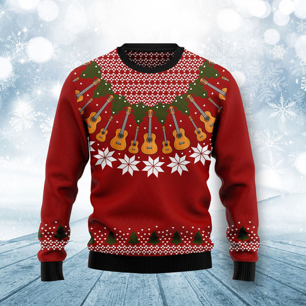 Guitar Lover Ugly Christmas Sweater | For Men & Women | Adult | US1029-BehighStyle