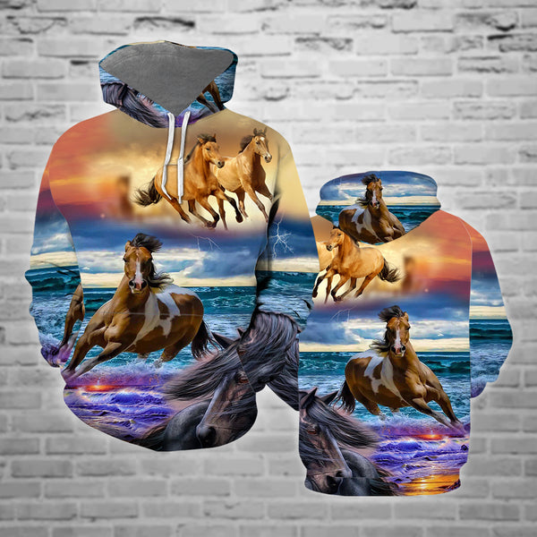 Horse Sherpa 3D All Over Print | Adult | HP3274