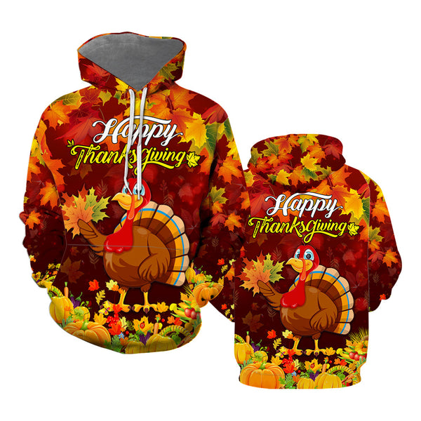 Turkey Happy Thanksgiving 3D All Over Print | Adult | HP3073