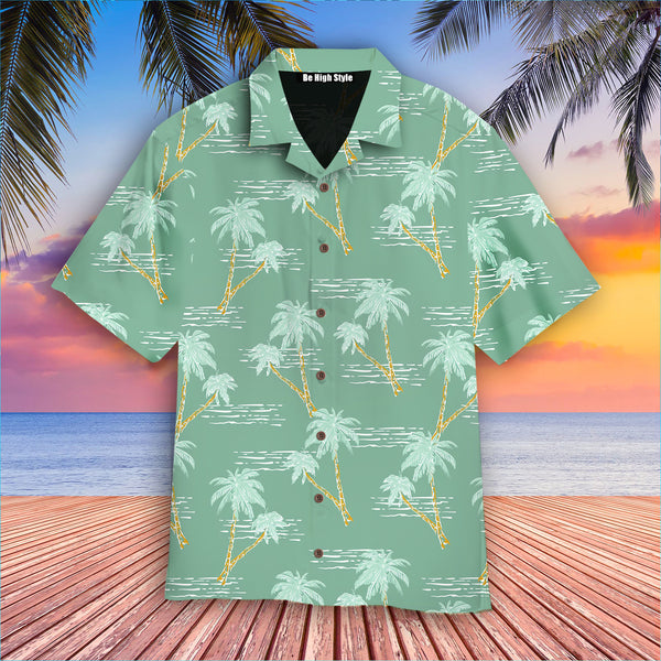 Coconut Tree Wave Hawaiian Shirt | HW3350