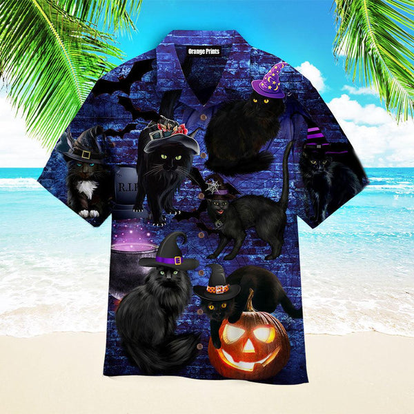 Halloween Boo Pumpkin Burning Scary Hawaiian Shirt | For Men & Women | HW2620-BehighStyle