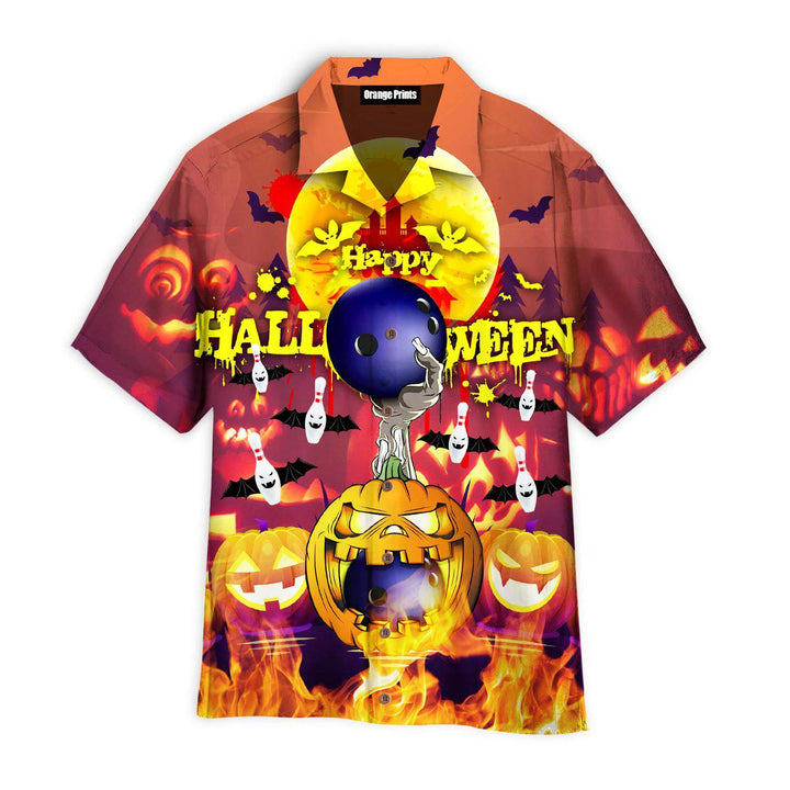 Halloween Bowling Hawaiian Shirt | For Men & Women | HW2619-BehighStyle