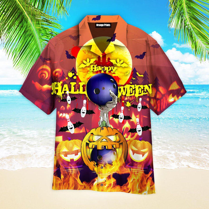 Halloween Bowling Hawaiian Shirt | For Men & Women | HW2619-BehighStyle