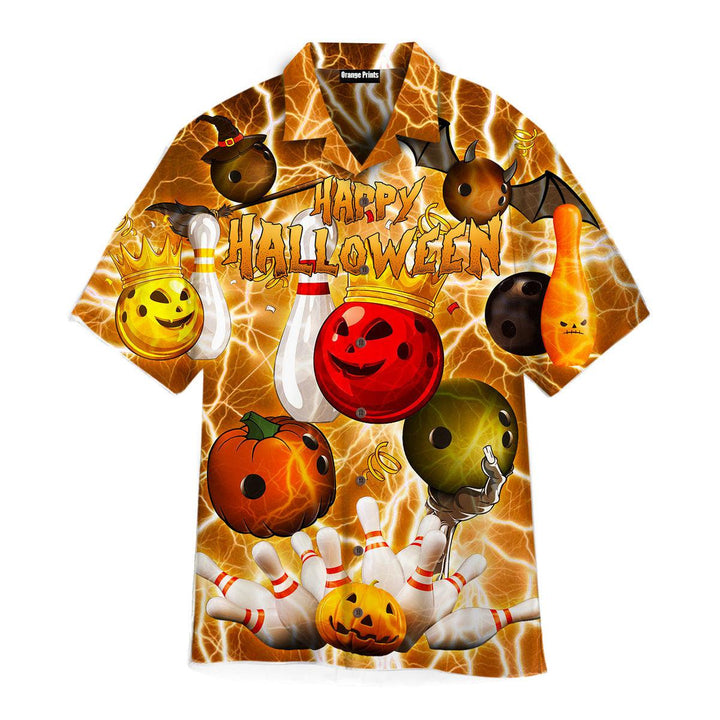 Halloween Bowling Party Hawaiian Shirt | For Men & Women | HW2624-BehighStyle