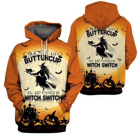 Halloween Buckle Up Buttercup 3D All Over Print | Adult | HP2648