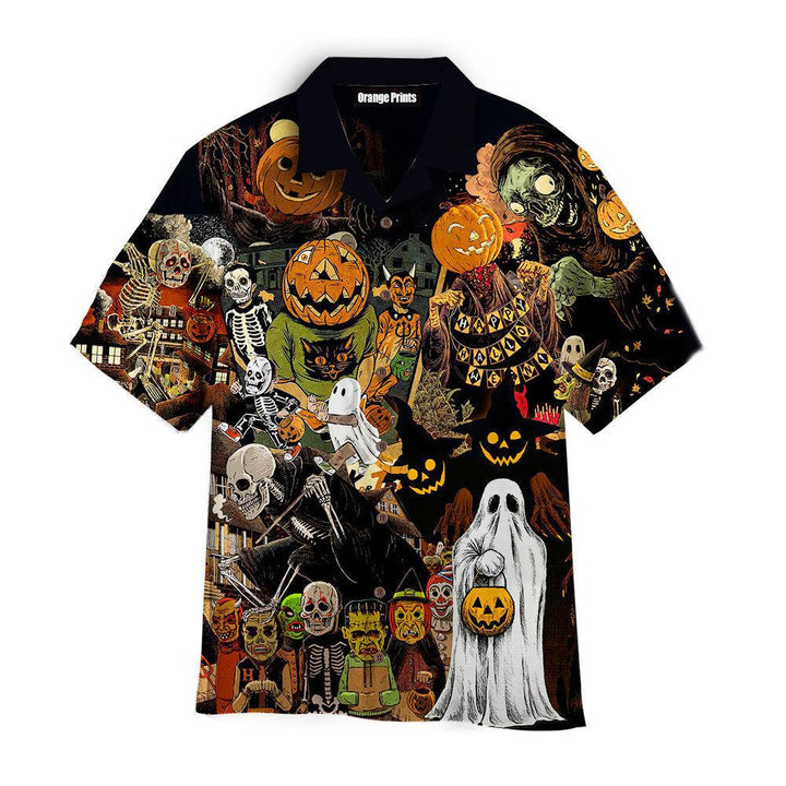 Halloween Is Coming Hawaiian Shirt | For Men & Women | HW2623-BehighStyle