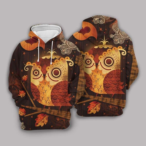 Halloween Owl 3D All Over Print | For Men & Women | Adult | HP1437-BehighStyle