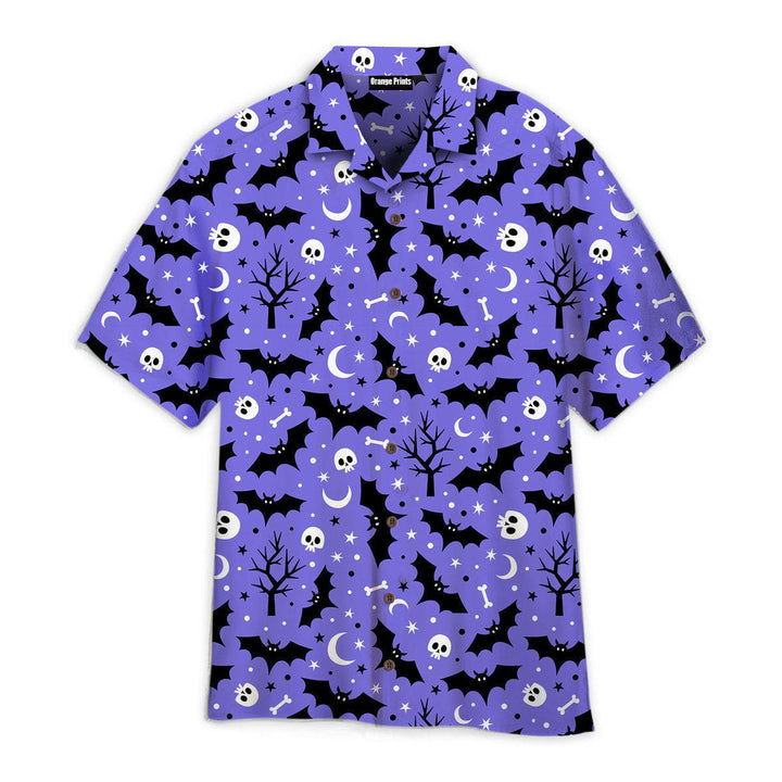 Halloween Scary Night Pattern Hawaiian Shirt | For Men & Women | HW2628-BehighStyle