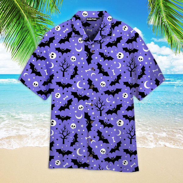 Halloween Scary Night Pattern Hawaiian Shirt | For Men & Women | HW2628-BehighStyle