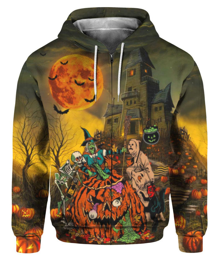 Halloween Screaming 3D All Over Print | For Men & Women | Adult | HP1808-BehighStyle