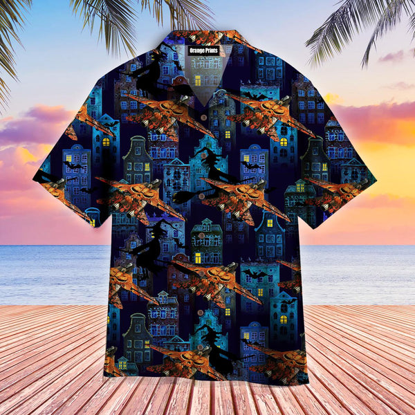 Halloween Witch Hawaiian Shirt | For Men & Women | HW2659-BehighStyle