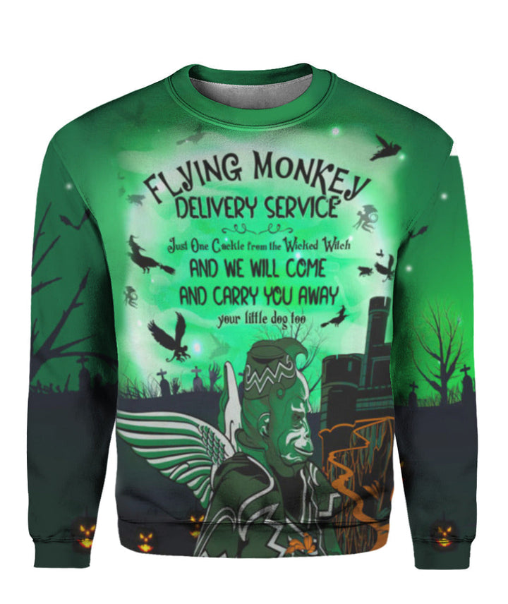 Halloween Witchcraft Flying Monkey 3D All Over Print | For Men & Women | Adult | HP1814-BehighStyle