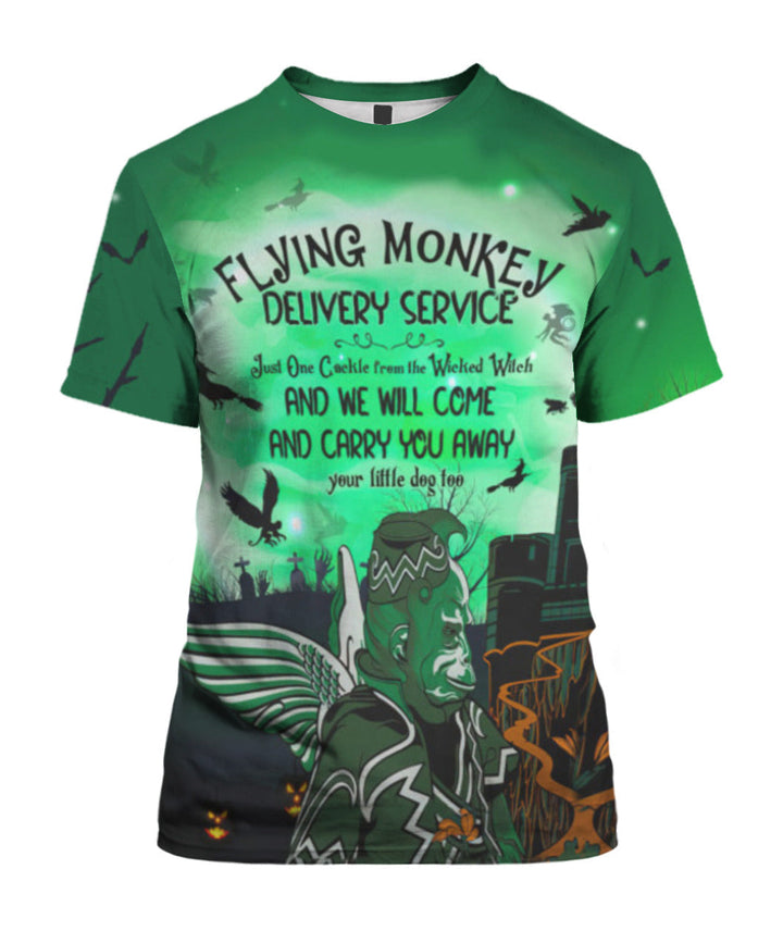 Halloween Witchcraft Flying Monkey 3D All Over Print | For Men & Women | Adult | HP1814-BehighStyle