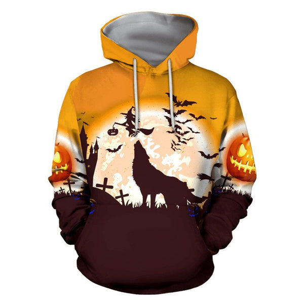 Halloween Wolf 3D All Over Print | For Men & Women | Adult | HP2079-BehighStyle