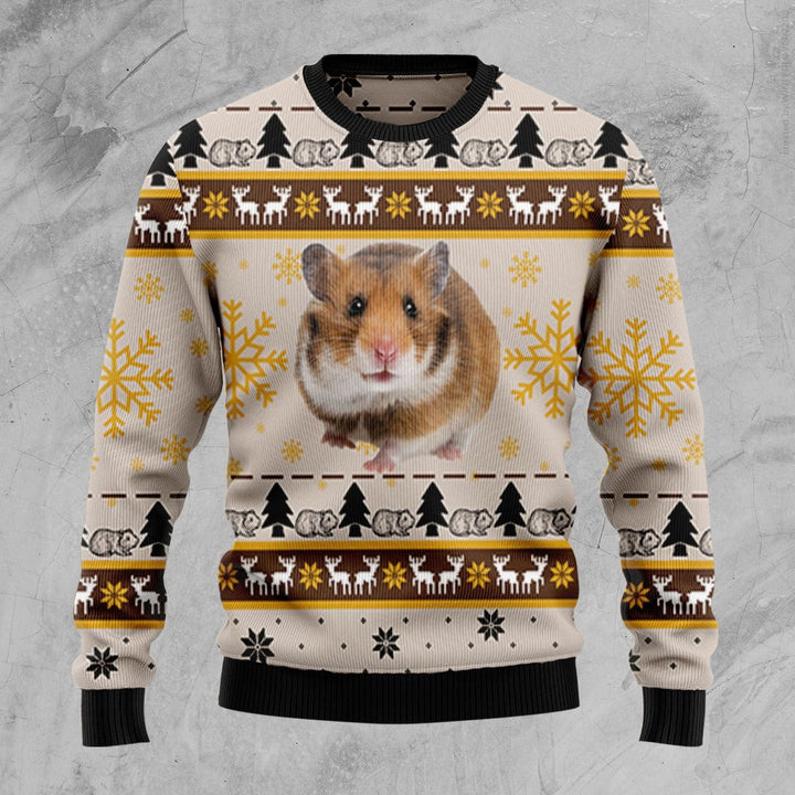 Hamster Cute Ugly Christmas Sweater | For Men & Women | Adult | US1429-BehighStyle