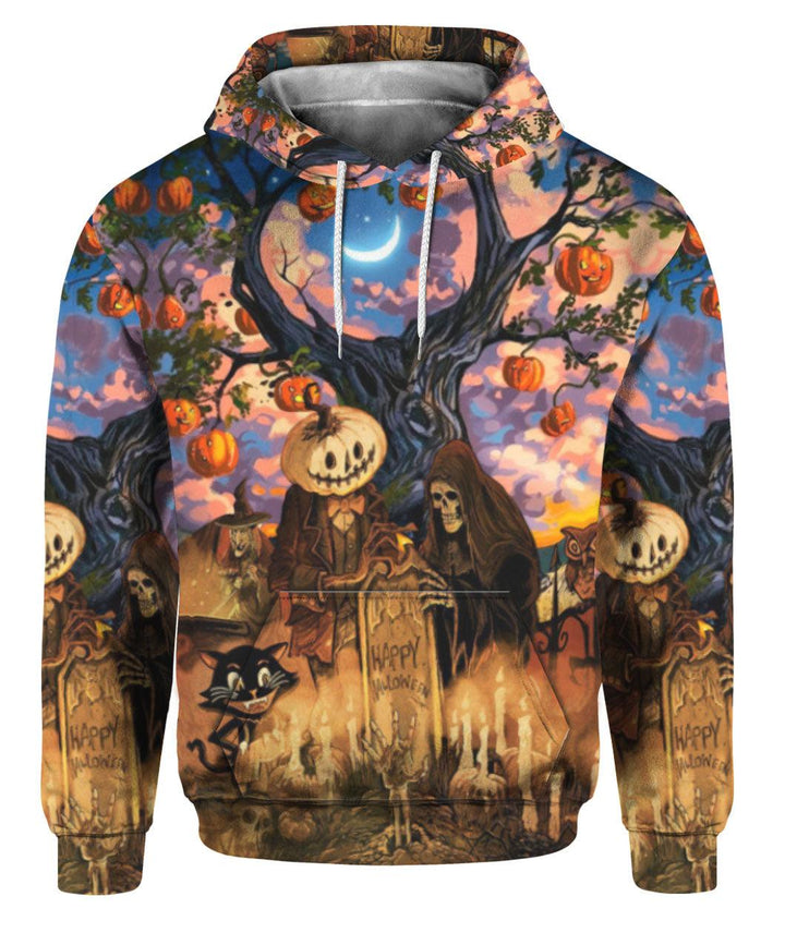 Happy Halloween 3D All Over Print | For Men & Women | Adult | HP1660-BehighStyle