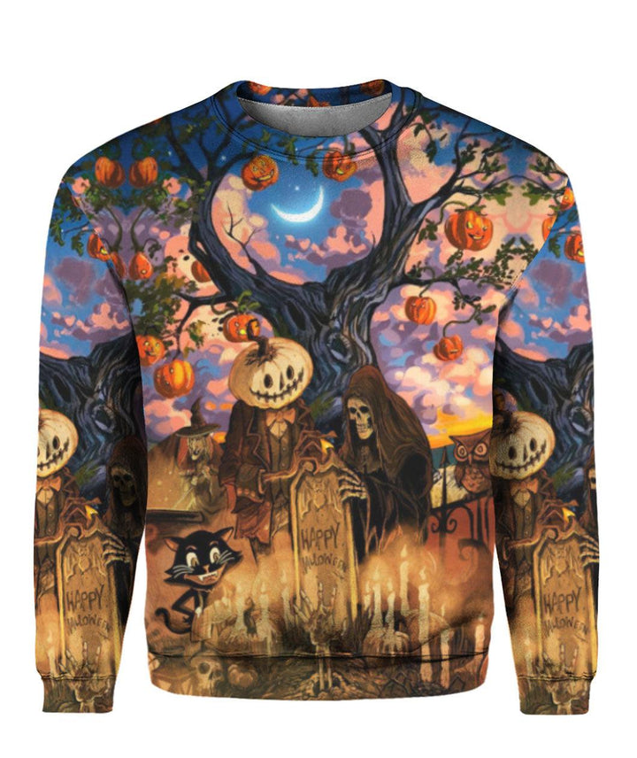 Happy Halloween 3D All Over Print | For Men & Women | Adult | HP1660-BehighStyle