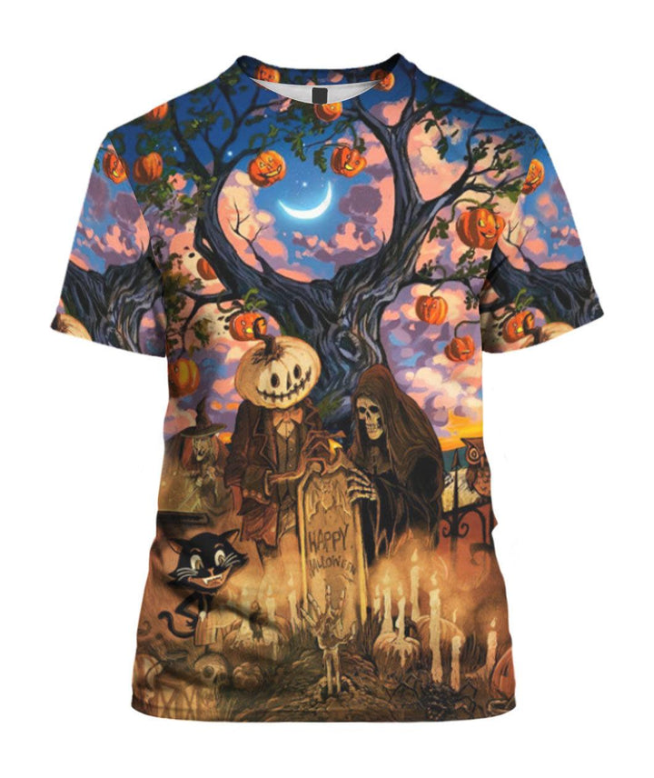 Happy Halloween 3D All Over Print | For Men & Women | Adult | HP1660-BehighStyle