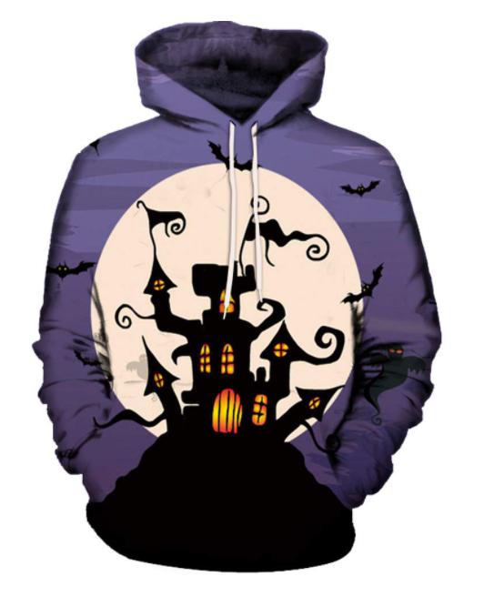 Happy Halloween Haunted Home 3D All Over Print | For Men & Women | Adult | HP1847-BehighStyle