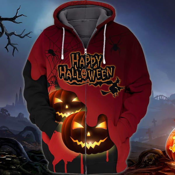 Happy Halloween Scary Pumpkins 3D All Over Print | Adult | HP2713