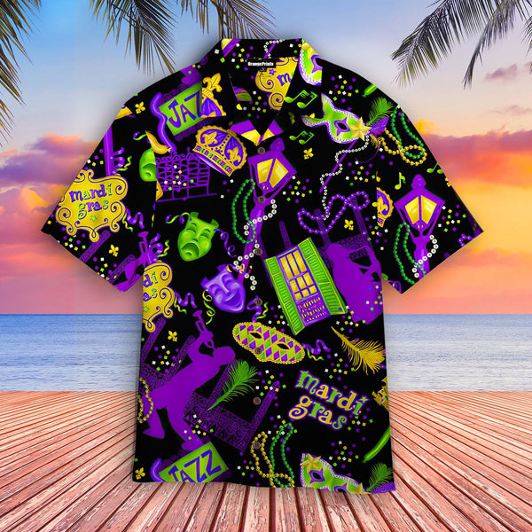 Happy Mardi Gras Hawaiian Shirt | For Men & Women | HW2454-BehighStyle