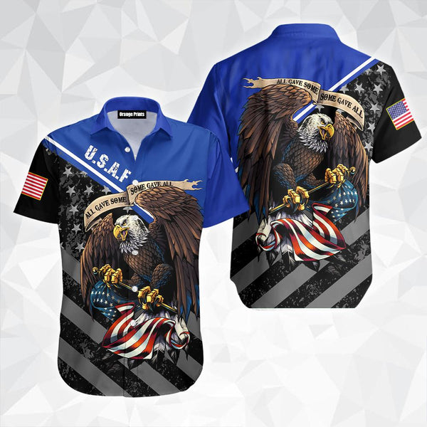 Happy Memorial Day Air Force Veteran Hawaiian Shirt | HW3254