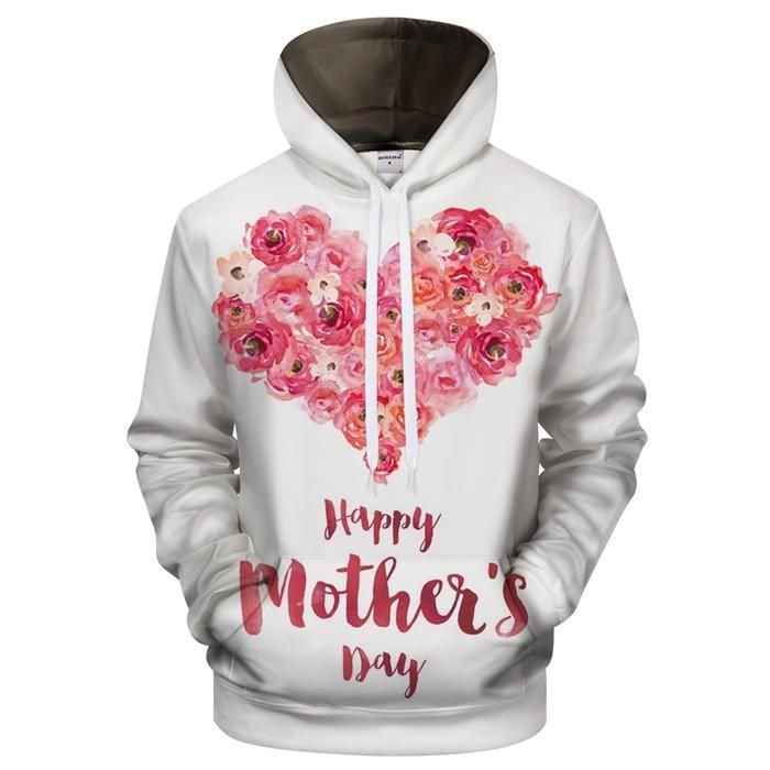 Happy Mother's Day Flower Heart 3D All Over Print | For Men & Women | Adult | HP1206-BehighStyle