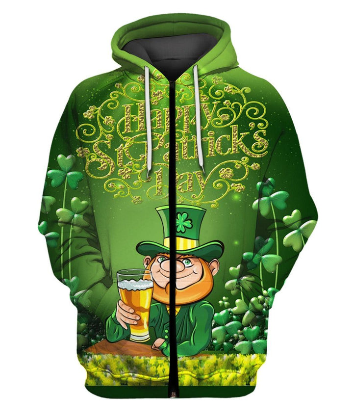 Happy St Patrick's Day Irish 3D All Over Print | For Men & Women | Adult | HP1655-BehighStyle