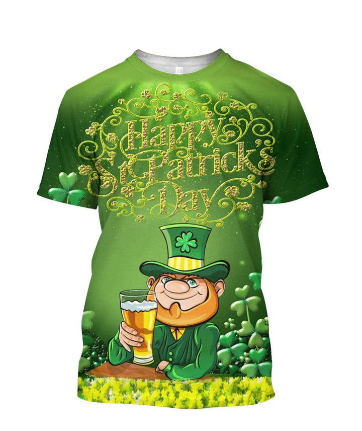 Happy St Patrick's Day Irish 3D All Over Print | For Men & Women | Adult | HP1655-BehighStyle