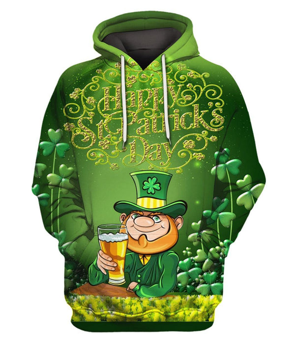 Happy St Patrick's Day Irish 3D All Over Print | For Men & Women | Adult | HP1655-BehighStyle