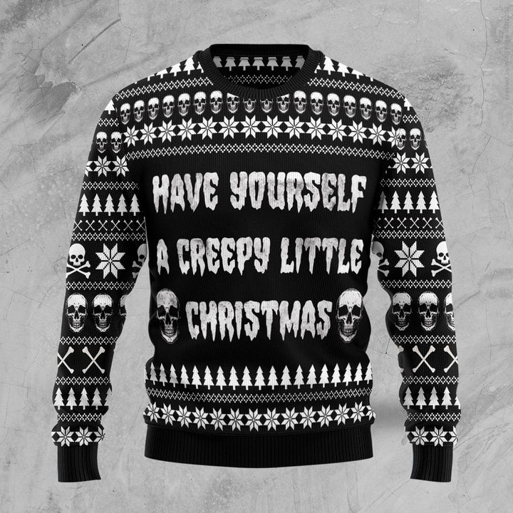 Have Yourself A Creepy Little Ugly Christmas Sweater | For Men & Women | Adult | US1016-BehighStyle